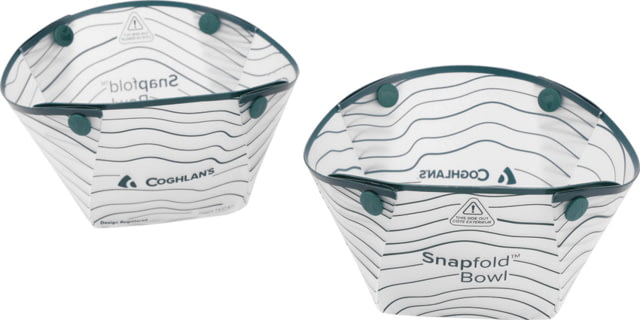 Coghlans Snapfold Bowls 2 Pack CGN