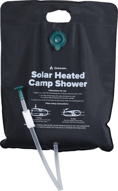 Coghlans Solar Heated Camp Shower CGN