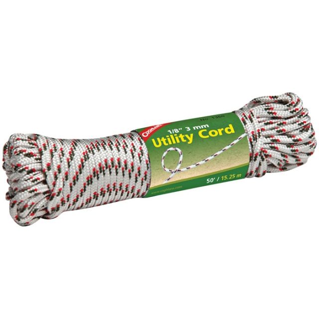 Coghlans Utility Cord 3 Mm 1/8 X 50' 1360 by USA Coghlans Specialty Outdoor Gear
