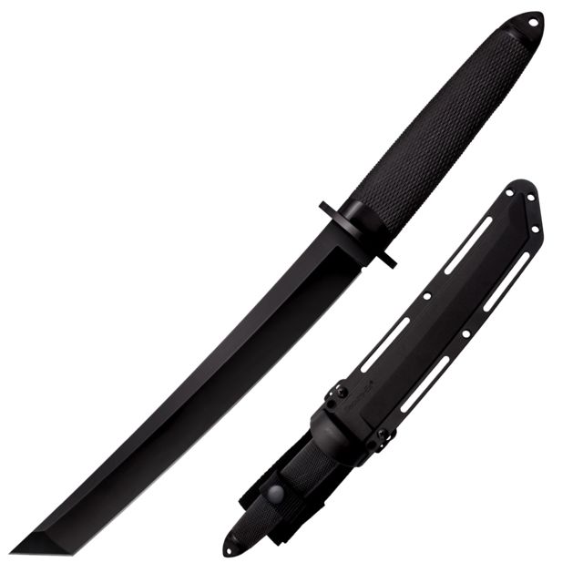 Cold Steel 3V Magnum Tanto XII 17.63in Fixed Blade Knife Black 17.63in - Cold Steel