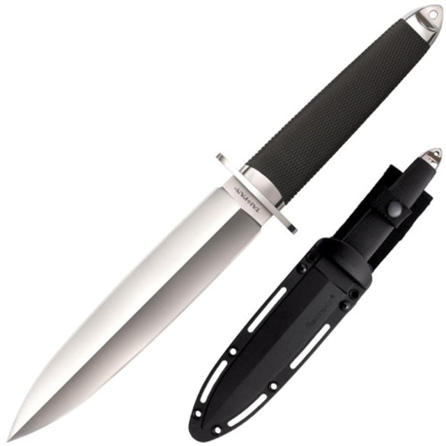 Cold Steel 3V Tai Pan Fixed Blade Knife 7.5in CPM 3-V High Carbon Spear Point Blade Black Kray-Ex Handle