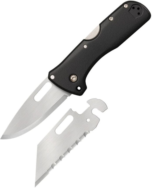Cold Steel Click-N-Cut Lockback 2.50 in Folding Knife Black ABS
