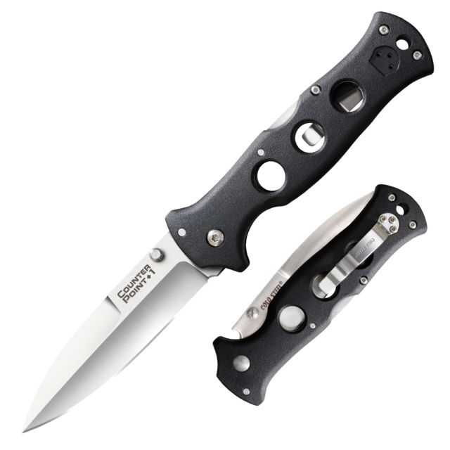 Cold Steel Counter Point I Kinfe 4in Blade Black - Cold Steel