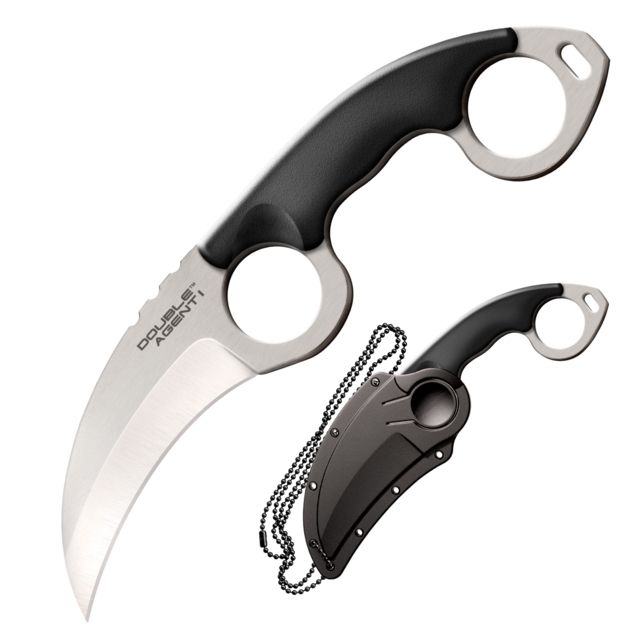 Cold Steel Double Agent I Grivory Handle Plain Edge