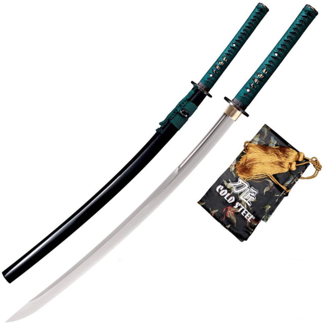 Cold Steel Dragonfly Katana Ray Skin Handle Wood Scabbard