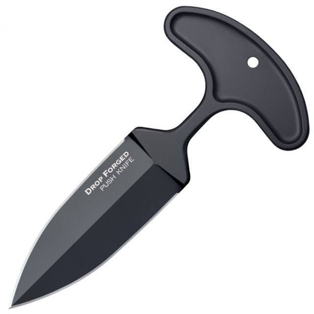 Cold Steel Drop Forged Push 4in Blade Length 52100 High Carbon Steel Knife