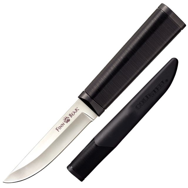 Cold Steel Finn Bear Fixed Blade Hunting Knife w/ Sheath 8.5 in