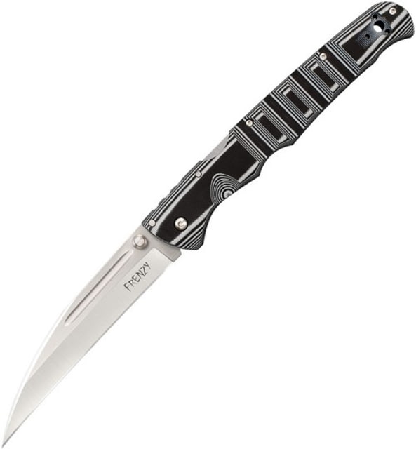 Cold Steel Frenzy III Folding Knife 5.5in S35VN Steel Blade Duo Tone Grey/Black G-10 Handle - Cold Steel