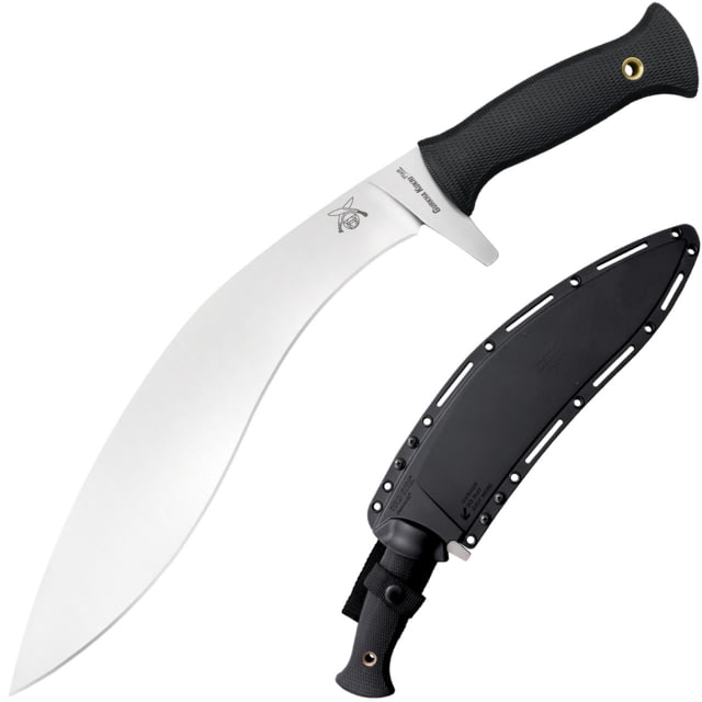 Cold Steel Gurkha Kukri Plus 3V Knife 12in 3-V Steel Kukri Blade Long Kray-Ex Black Handle 35GKP