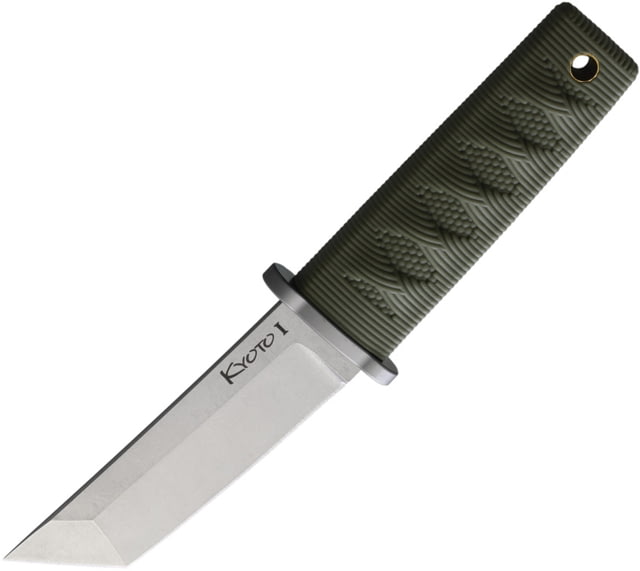 Cold Steel Kyoto II CS17DAODSW 3.38 in Fixed Blade Knife OD green Kray-Ex