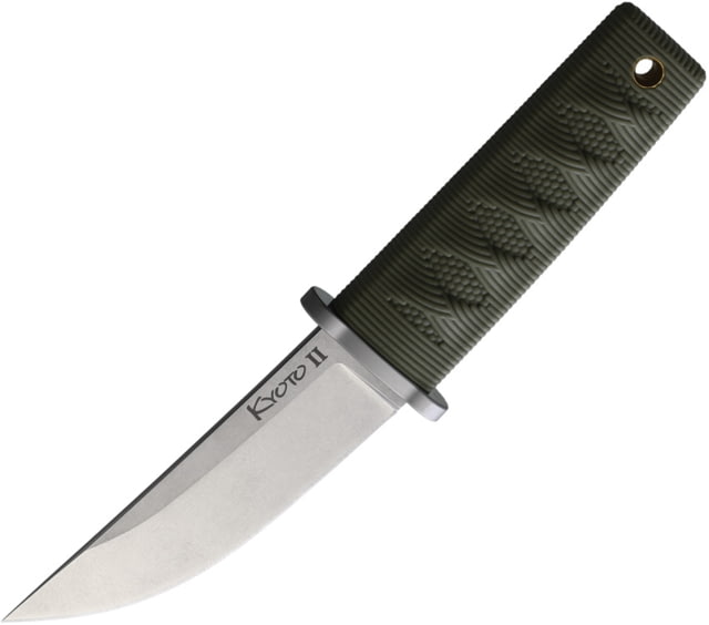 Cold Steel Kyoto II CS17DBODSW 3.38 in Fixed Blade Knife OD green Kray-Ex