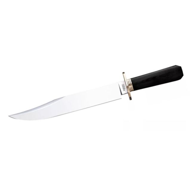 Cold Steel Laredo Bowie Fixed Knife 10.5in A-2 Black Handle CS-39LME
