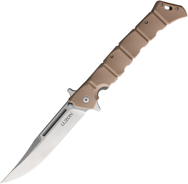 Cold Steel Large Luzon Linerlock DT CS20NQXDTST 6.00 in Folding Knife Desert tan GFN