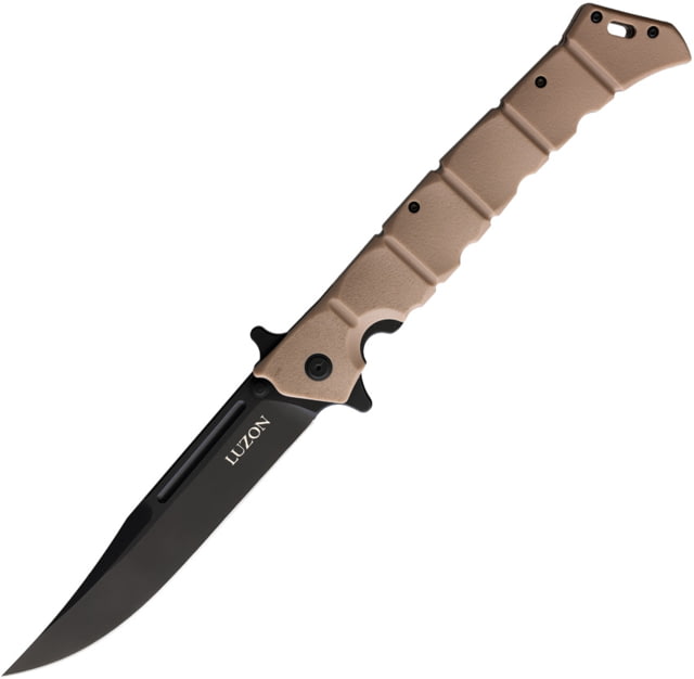 Cold Steel Large Luzon Linerlock DT 6.00 in Folding Knife Desert tan GFN