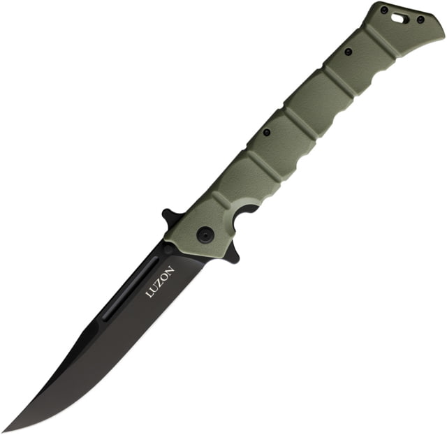 Cold Steel Large Luzon Linerlock OD 6.00 in Folding Knife OD green GFN