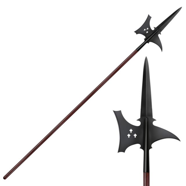 Cold Steel MAA Sargents Halberd Spear-Hook 21.25 in