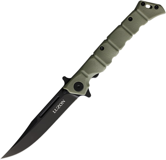 Cold Steel Medium Luzon Linerlock OD 4.00 in Folding Knife OD green GFN