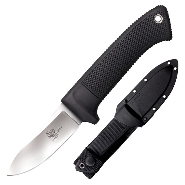 Cold Steel Pendleton Hunter Fixed Blade Knife Kraton Handle Plain Secure-Ex Sheath - Cold Steel