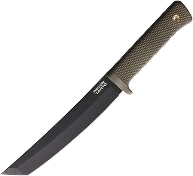 Cold Steel Recon Tanto Dark Earth 7.00 in Fixed Blade Knife Dark Earth Kray-Ex