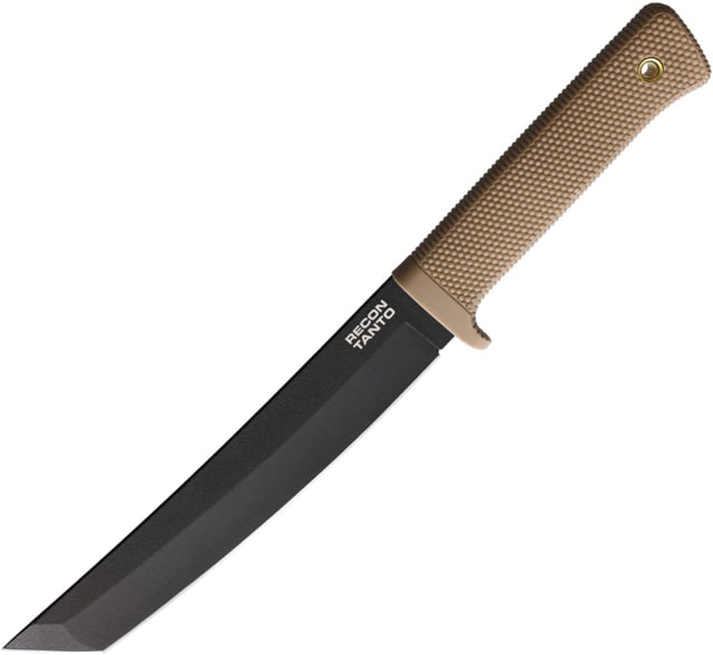 Cold Steel Recon Tanto Desert Tan 7.00 in Fixed Blade Knife Desert tan Kray-Ex