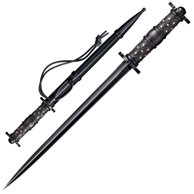 Cold Steel Rondel Dagger Black 16 1/2in