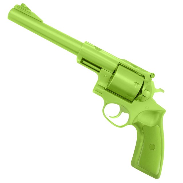 Cold Steel Ruger Super Redhawk Rubber Training Revolver Green 13in