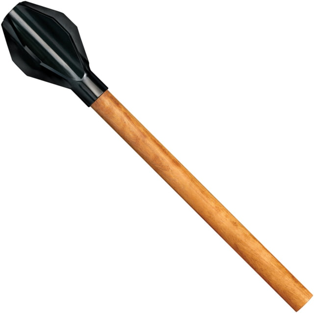 Cold Steel 6 in Flange Mace 21 in Overall 6 in Black Coated Steel Head Wood Handle