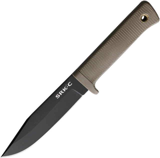 Cold Steel SRK Compact 5.00 in Fixed Blade Knife Dark Earth Kray-Ex
