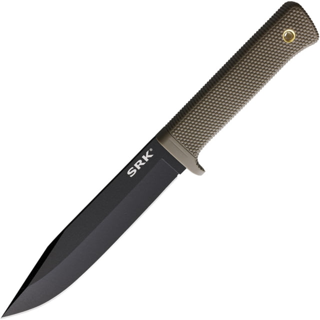 Cold Steel SRK DE 6.00 in Fixed Blade Knife Dark Earth Kray-Ex