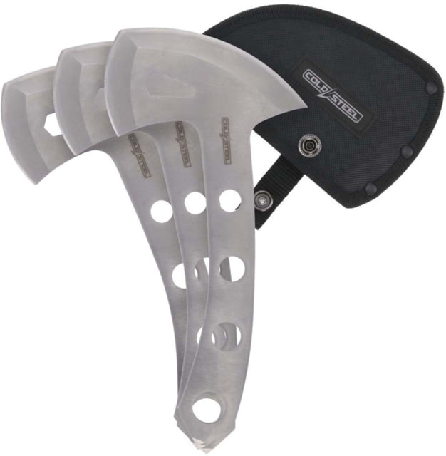 Cold Steel Throwing Axes / 5 / 9 Overall / 420ss / Nylon Sheath 3 Pack Throwing Knife TH50AX3PK
