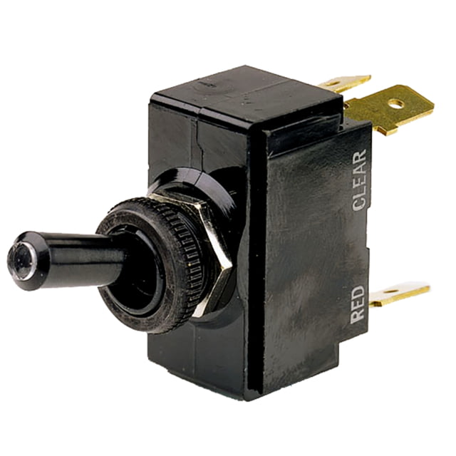 Cole Hersee Tip Toggle Switch SPDT On-Off-On 5 Blade Lighted - Cole Hersee