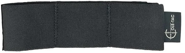 Cole-Tac 3 Slot Elastic Organizer Black