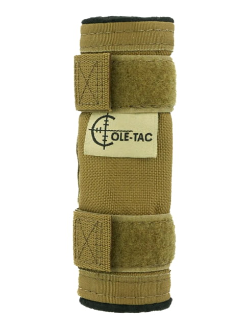 Cole-Tac Baby Python Suppressor Cover 5in Brown