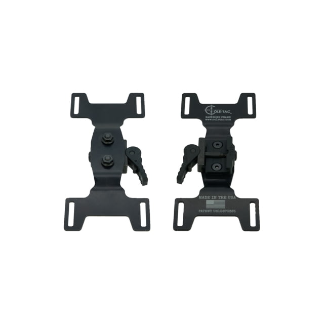 Cole-Tac Backbone Frame Picatinny Black