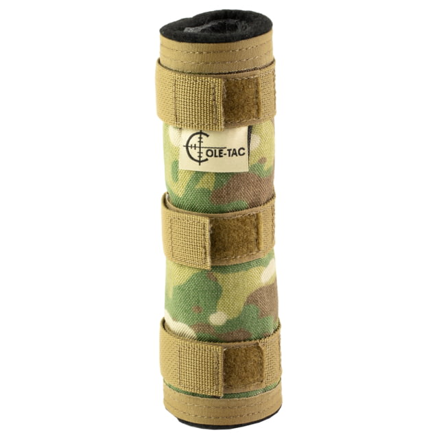 Cole-Tac HTP Suppressor Cover 7.5in Multicam Fits 1-2in Suppressors Includes Inner Tube and Outer Shell