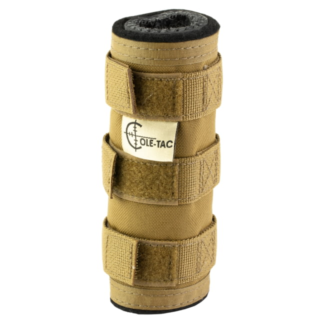 Cole-Tac HTP Suppressor Cover 6in Coyote Brown Fits 1-2in Suppressors Includes Inner Tube and Outer Shell