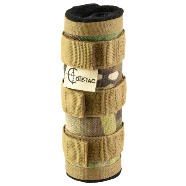 Cole-Tac HTP Suppressor Cover 6in Multicam Fits 1-2in Suppressors Includes Inner Tube and Outer Shell