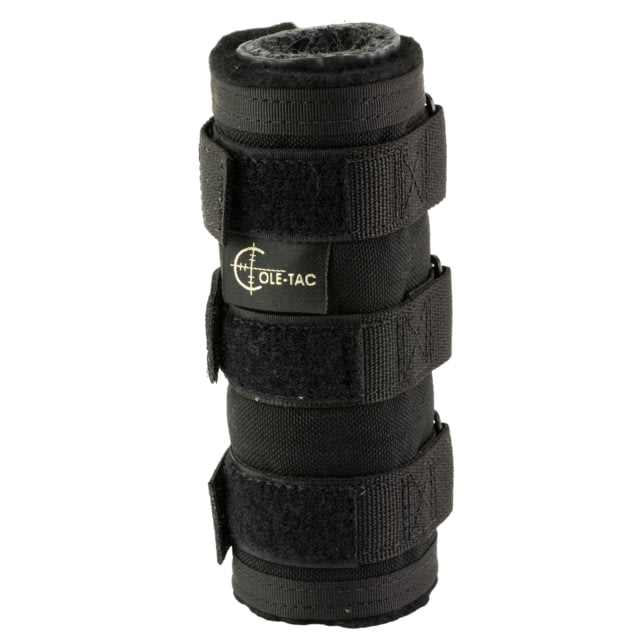 Cole-Tac HTP Suppressor Cover 6in Black Fits 1-2in Suppressors Includes Inner Tube and Outer Shell