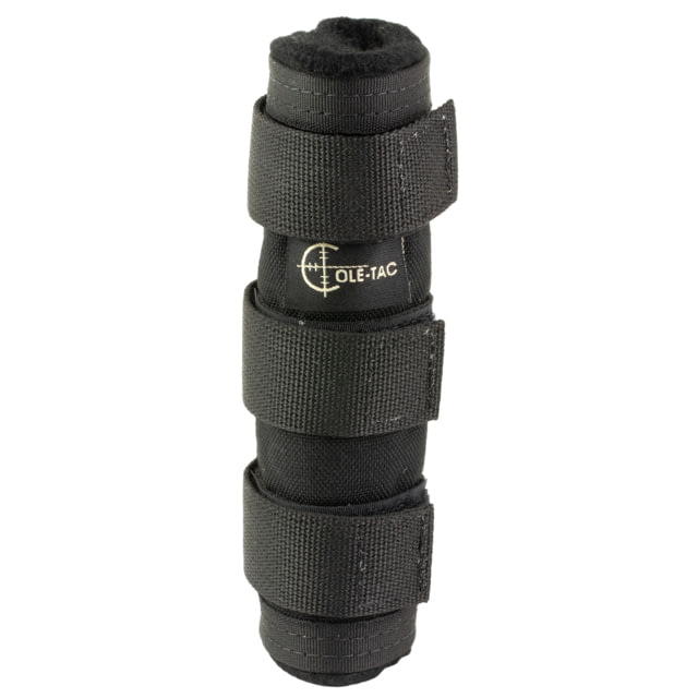 Cole-Tac Metal Python Suppressor Cover 6in Black Fits 1-2in Suppressors