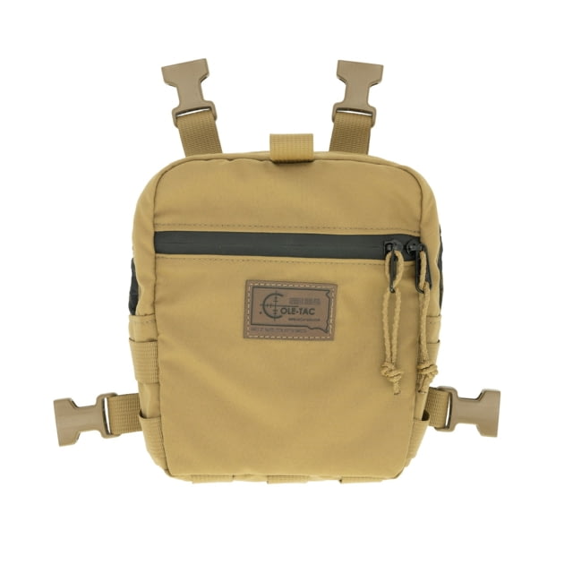 Cole-Tac Quick-Close Standard Bino Pack Coyote Brown - Cole-Tac
