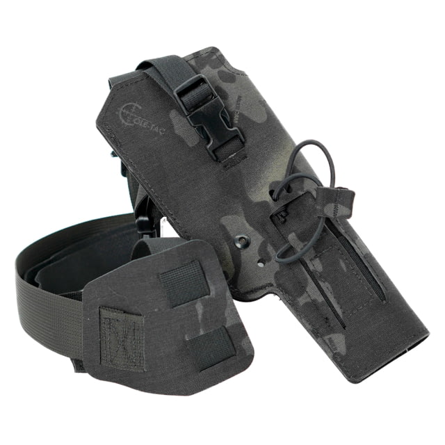 Cole-tac Varmint Wrangler Pistol Holder Multi-Cam Black Right Hand - Cole-Tac