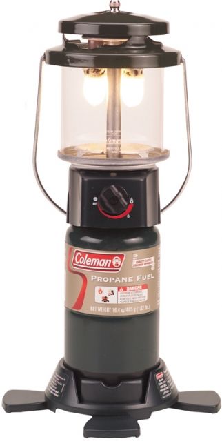 Coleman 1000 Lumens Portable Propane Lantern w/Hard Case Green - Coleman