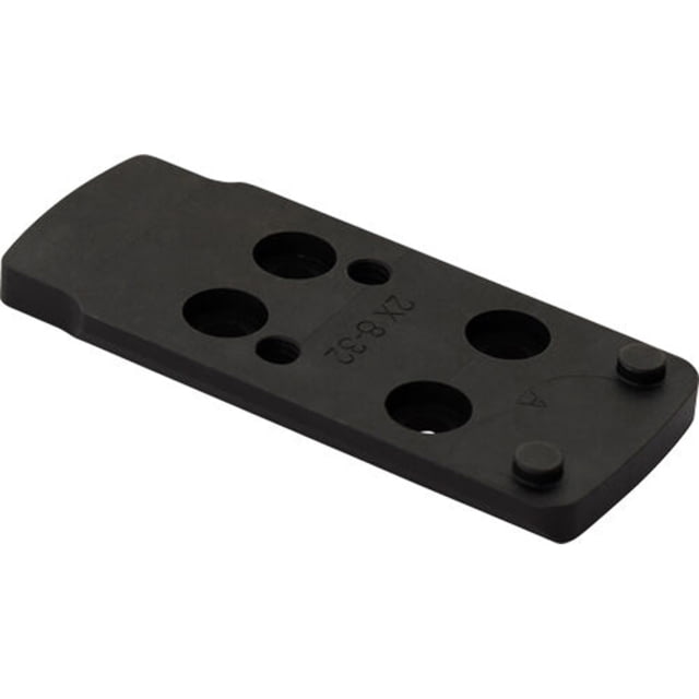 Colt 1911 Optics Plate DeltaPoint Pro Footprint Fits Optics Ready 1911 Matte Finish Black - Colt
