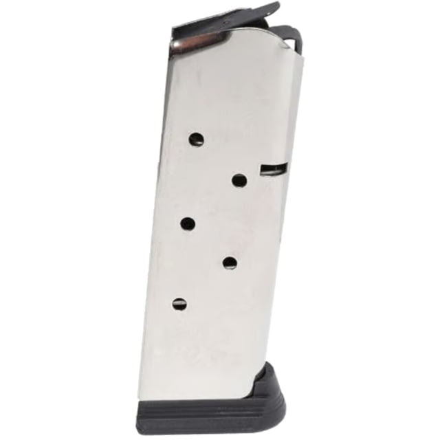 Colt 1912 Combat Officer .45 ACP 7 Rounds Pistol Magazine Stainless w/Bumper Steel 7 - Colt