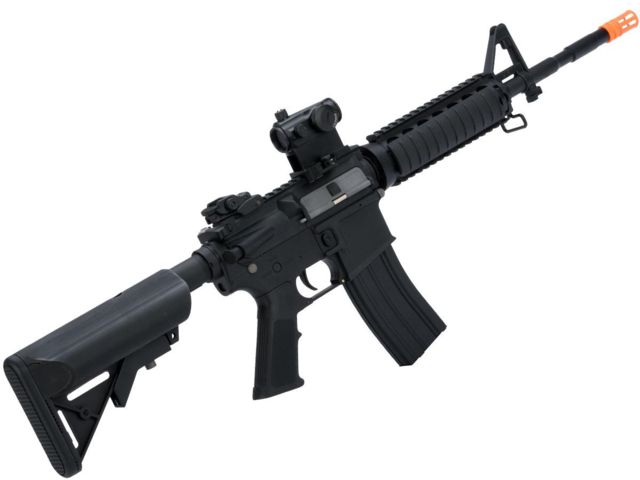 Colt Licensed Sportsline M4 RIS Flat Top Rail AEG Black Large - Colt