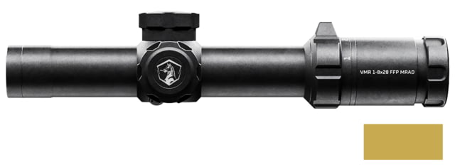 Colt Optics Colt Optics 1-8x 28mm 34mm Rifle Scope First Focal Plane Colt QR-19 BDC Duplex Ranging Reticle Coyote Tan