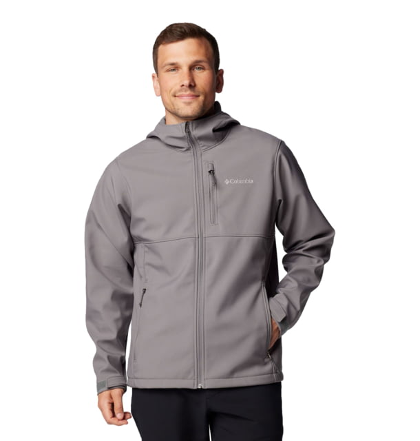 Columbia Columbia Ascender II Hooded Softshell Jacket - Men's City Grey Medium - $77.19 at Optics Planet