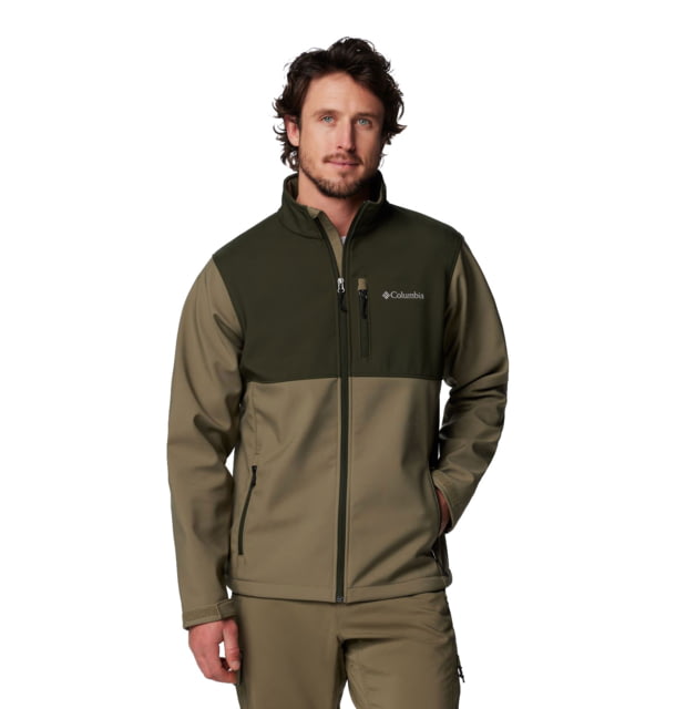 Columbia Columbia Ascender Softshell Jacket - Men's Stone Green/Greenscape Extra Large - $72.19 at Optics Planet