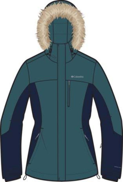 Columbia Columbia Ava Alpine II Insulated Jacket - Women's Everblue/Collegiate Navy Extra Large - $101.37 at Optics Planet