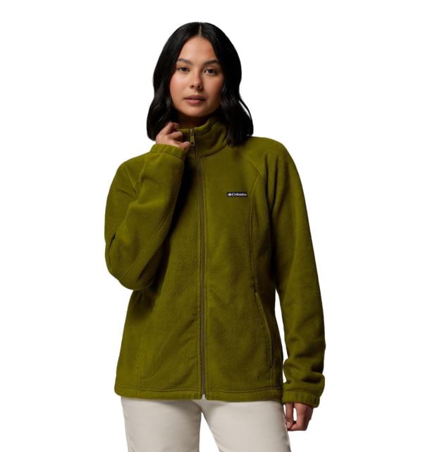 Columbia Benton Springs Full Zip Fleece Jacket - Women's Mossy Green Medium